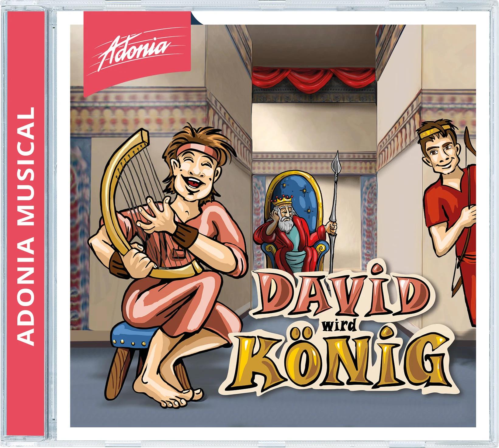 CD Hülle David wird König